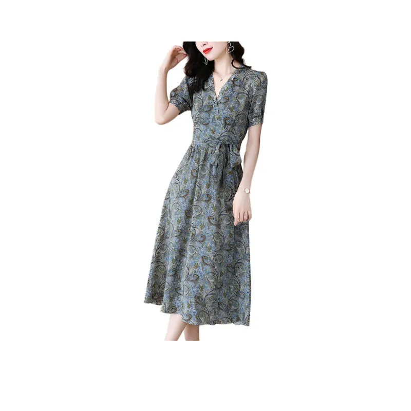 The Temptation Of The Muse Short Sleeved Dress Women's-0