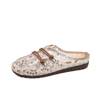 WUJI Slip Resistant Odor Resistant Closed Toe Slippers Women's