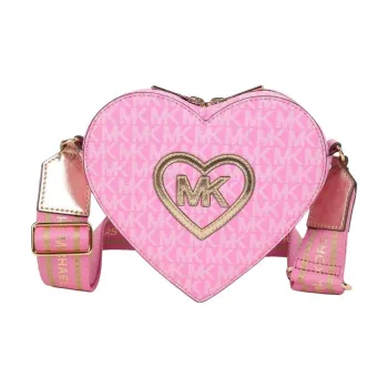 MICHAEL KORS Polyester Heart-Shaped Bag Crossbody Bag Shoulder Bag Kids' Rose Pink