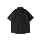 [Ice Silk Shirt]Black (Blank)