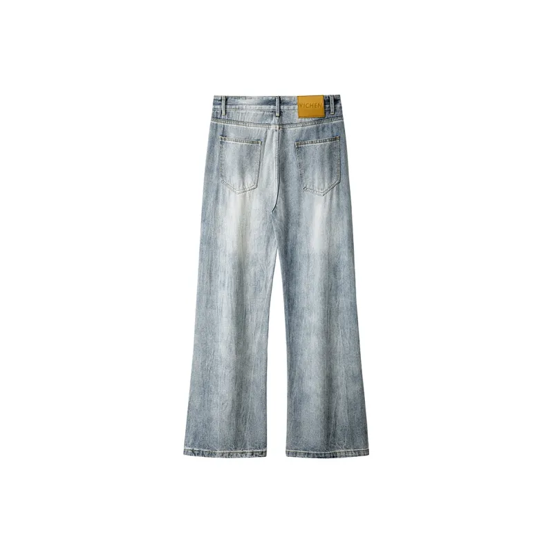 YICHEN Jeans Unisex Ice Blue[Lightning Ripple Bamboo Flagship Edition]-1