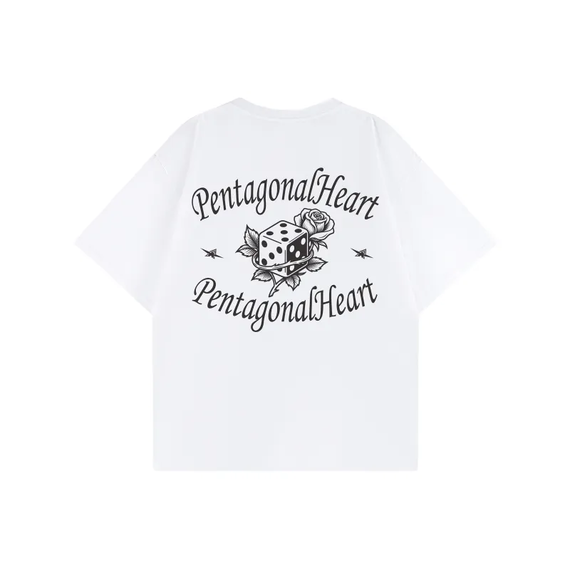 PENTAGONAL HEART T Shirt Unisex-5