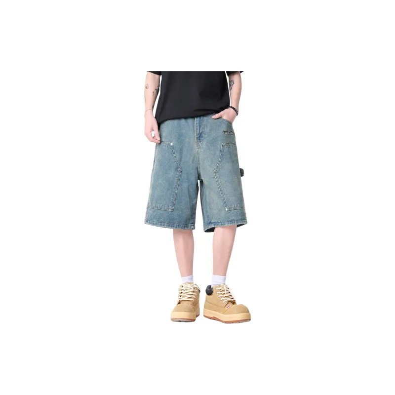 Double Dealer Denim Shorts Unisex-2