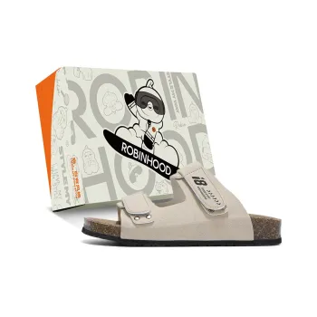 ROBINHOOD Stitching Slide Slippers Men's Box Included