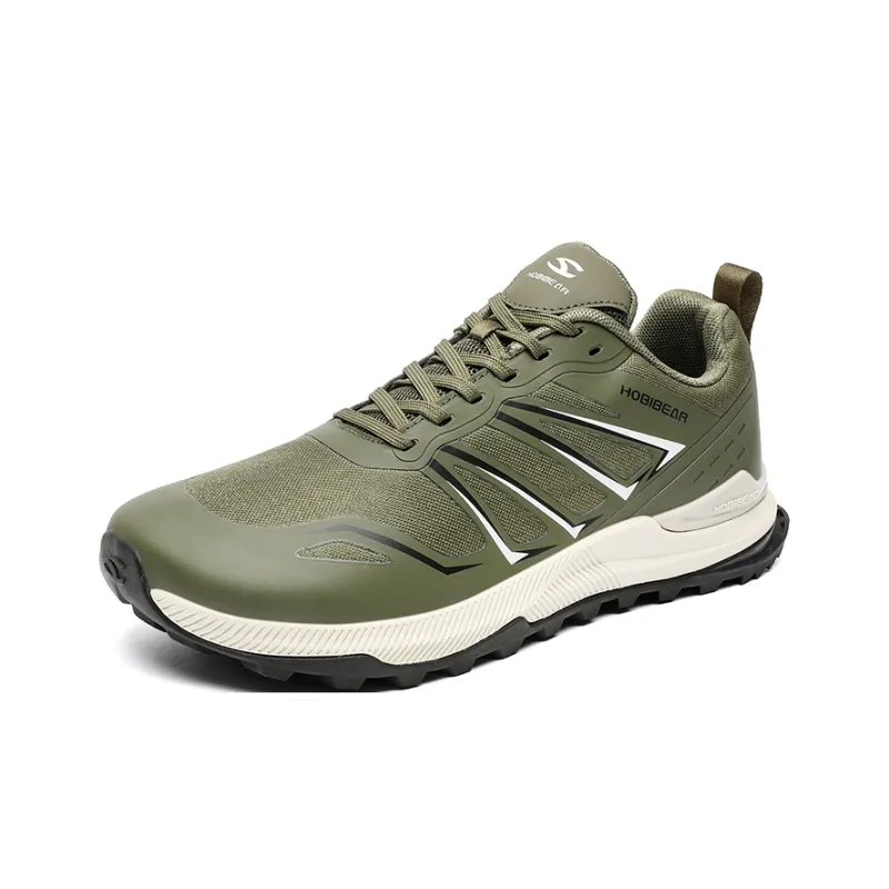 HOBIBEAR Cushioning And Abrasion Resistant Coverage Low Top Hiking Shoes Men's-5