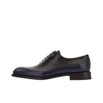 FERRAGAMO Tramezza Casual Shoes Men's Marine Blue