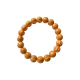 Monkey Head Walnut Shark Back Beaded Bracelet