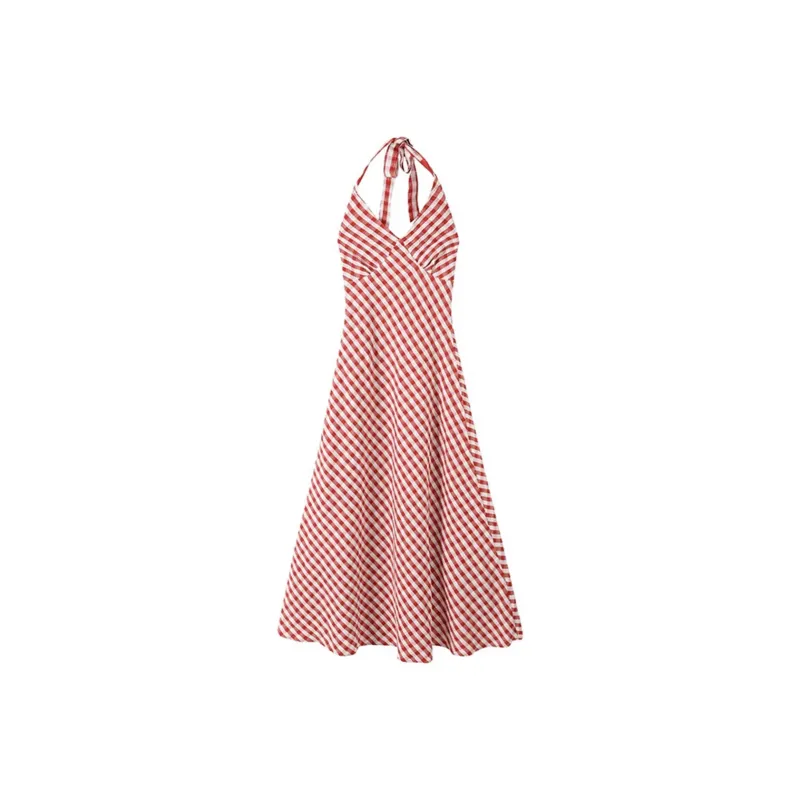 YINLEI Sleeveless Dress Women's-5