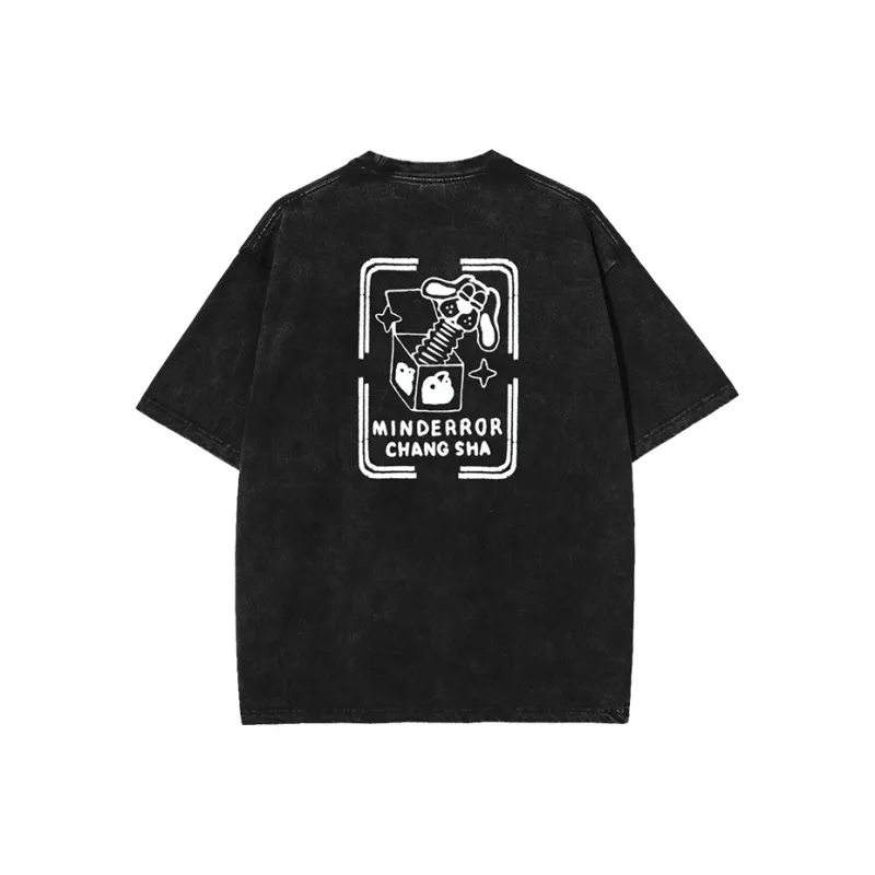 MIND ERROR Short Sleeved T Shirts Unisex-8