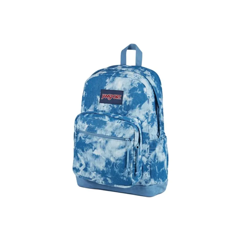 JanSport Suede Backpack Unisex Aqua Blue-1