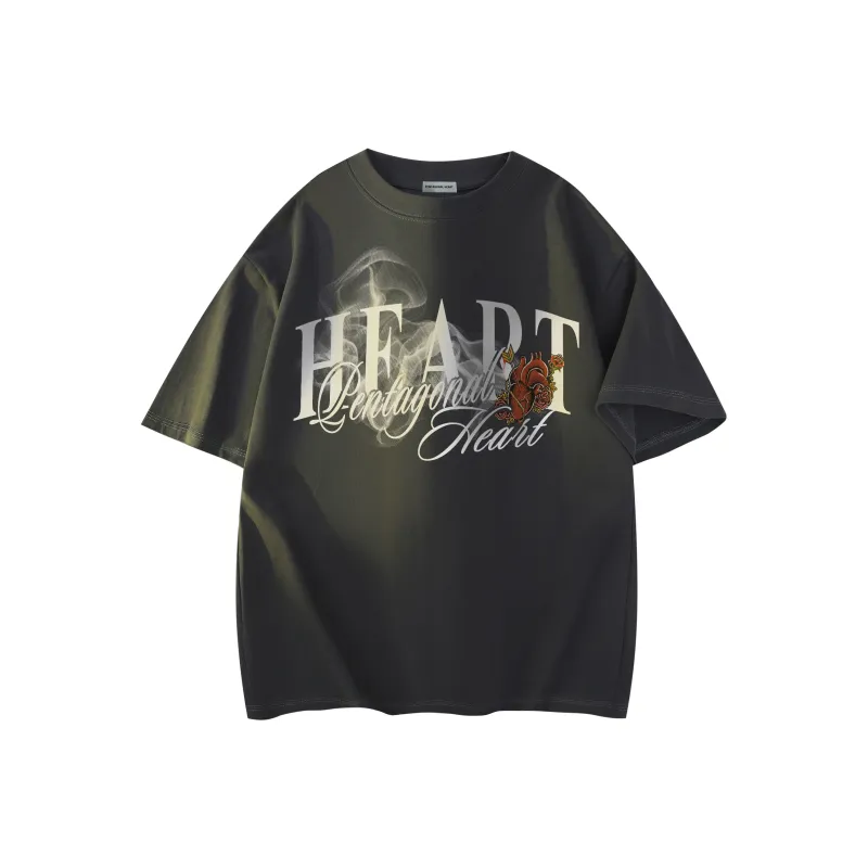 PENTAGONAL HEART T Shirt Unisex-35