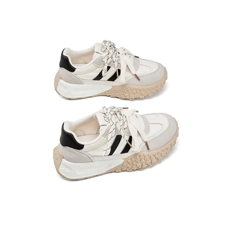 La Chapelle Height Increasing Wear-Resistant Low-Top Casual Shoes Women's-15