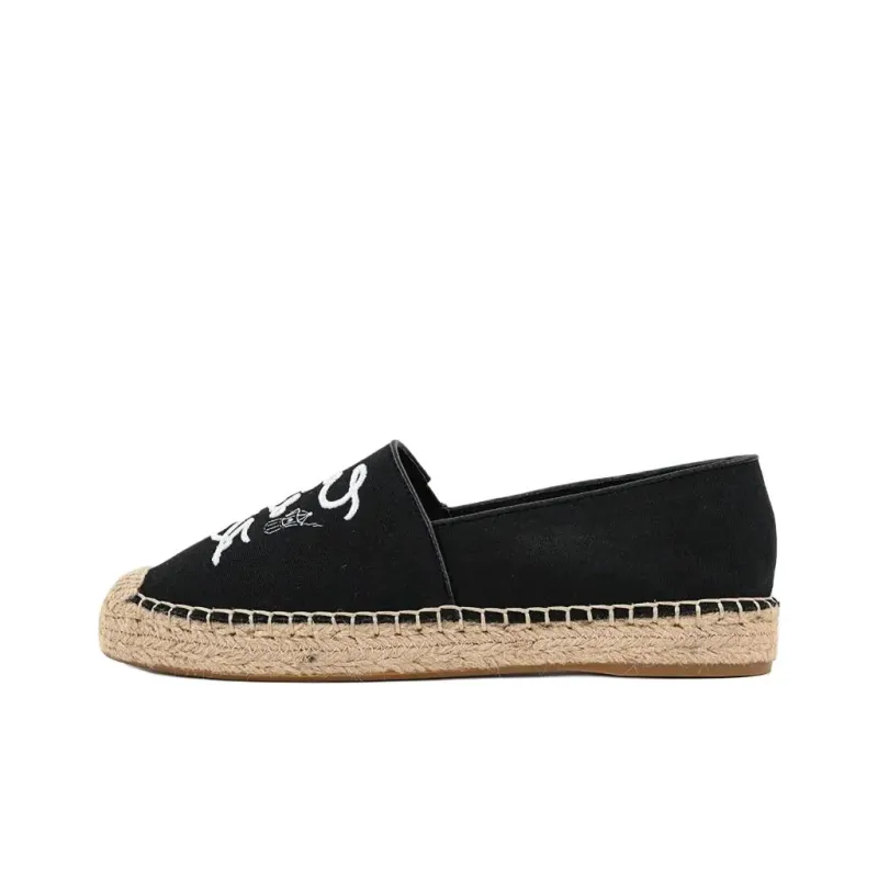 KARL LAGERFELD Kamini Duo Espadrilles Women's Black-0