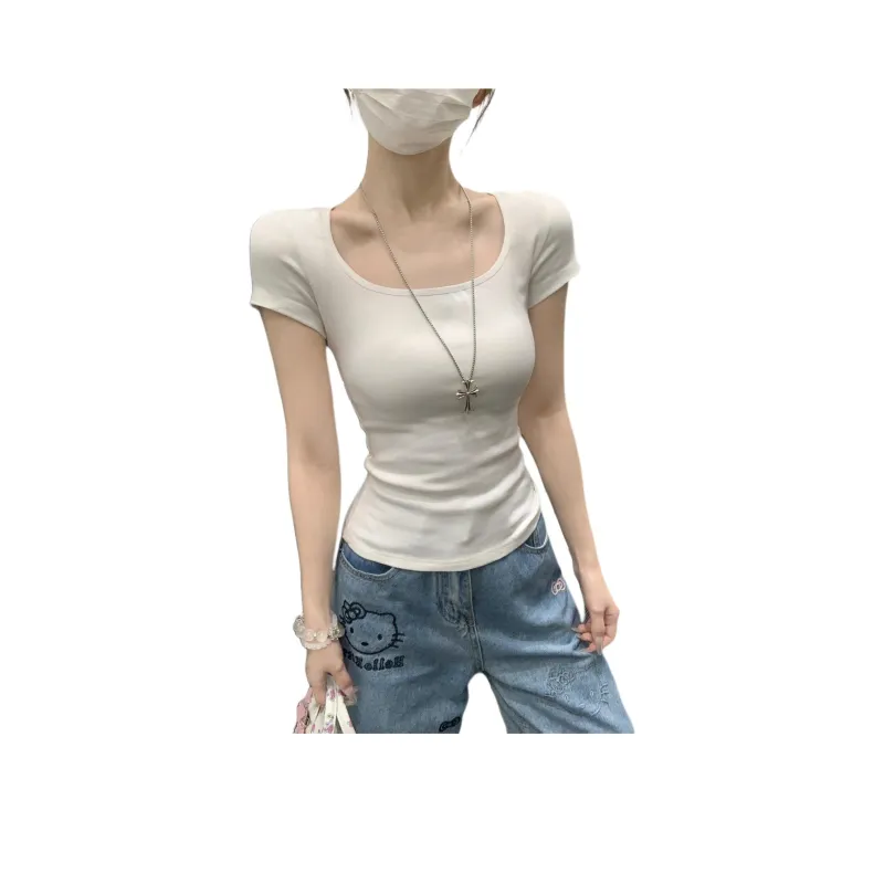 Flowers In Water Regular T Shirt Women's-0