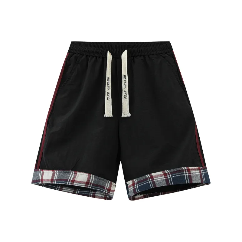 FAKE VINTAGE Casual Shorts Unisex-0