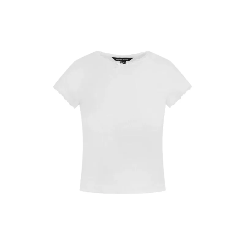 URBAN REVIVO T Shirts Women's White-0