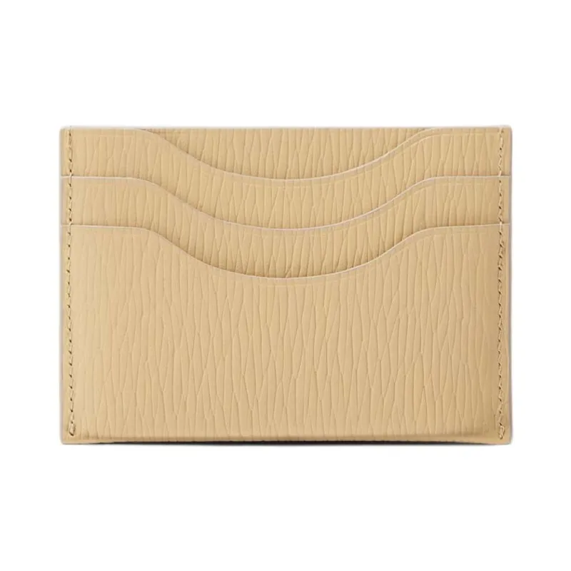 Loro Piana Extra Calfskin Card Holder Women's Chantilly Cream-2