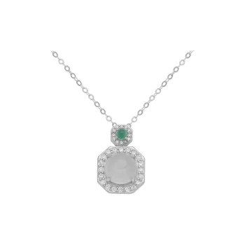 CUIYUYAWEI Chalcedony Pendants Women's