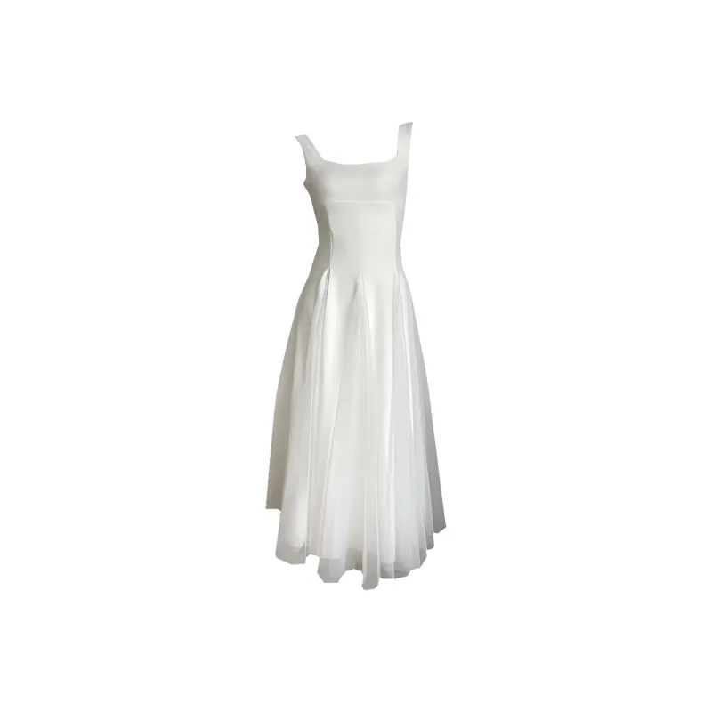 DOSOHEB Sleeveless Dress Women's-0