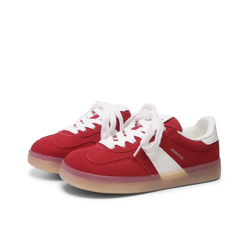 Cob Slip Resistant, Abrasion Resistant, Lightweight Low Top Skateboard Shoes Women's-1