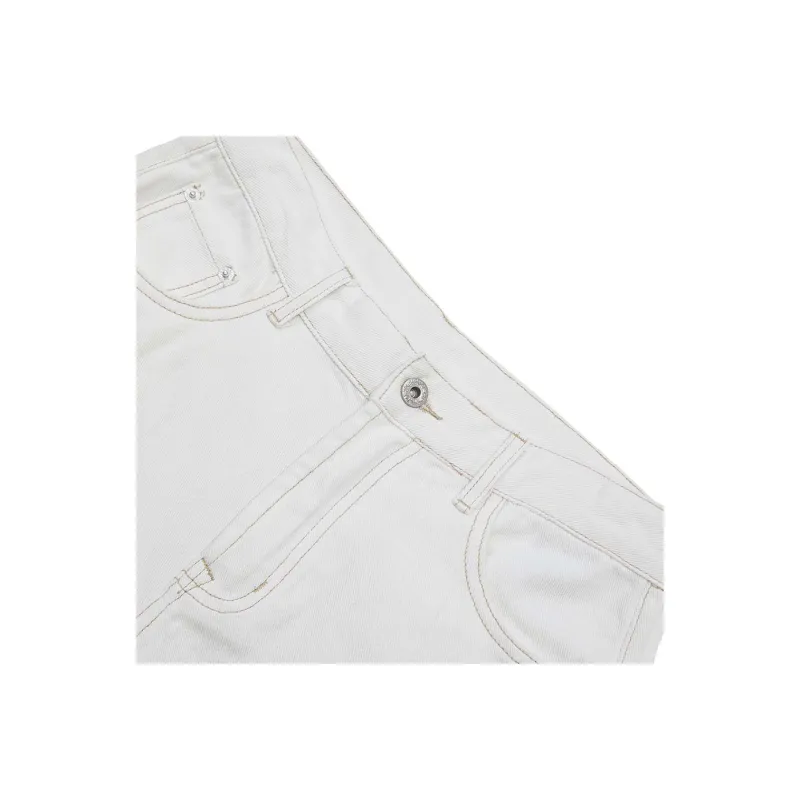 F.K.V.A Jeans Unisex White-3