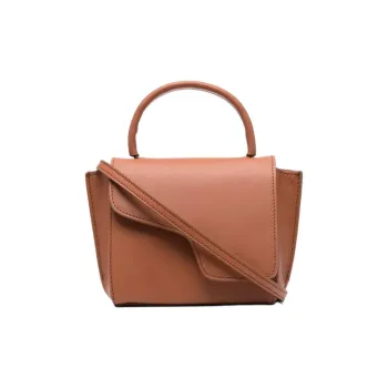 ATP Atelier Calfskin Shoulder Bag, Crossbody Bag, Handbag Women's Brown
