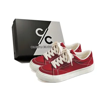 Colorful Creations Height Increasing, Lightweight, Breathable, Slip Resistant Low Top Canvas Shoes Men's Box
