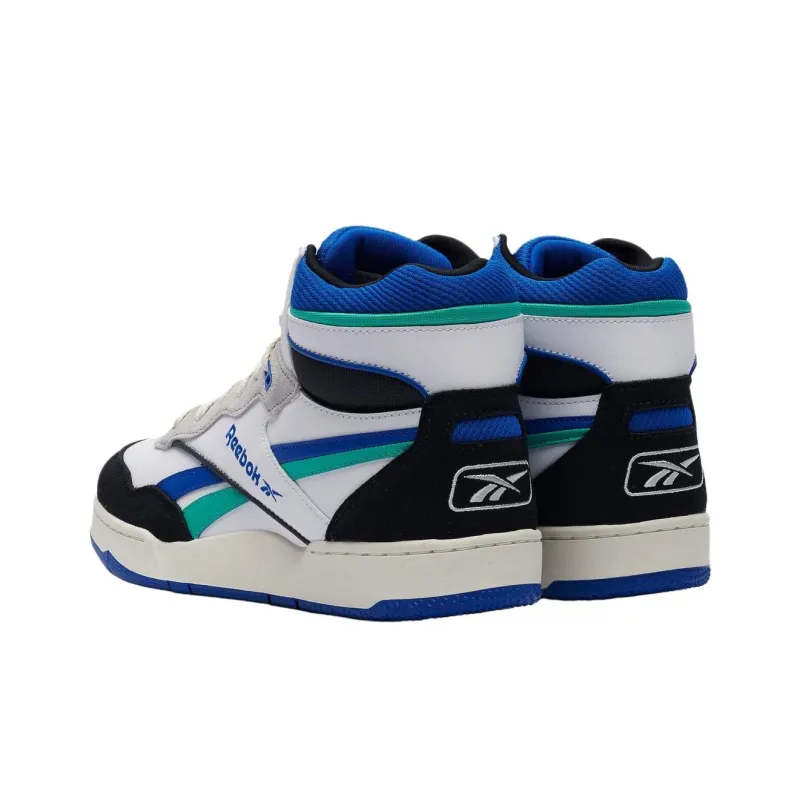 Reebok BB4000 2 Mid 'White Black Unleashed Green'-3
