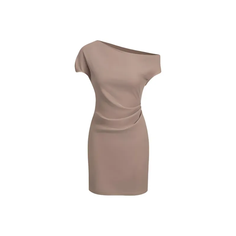 GUOZHEN Short Sleeved Dress Women's-2