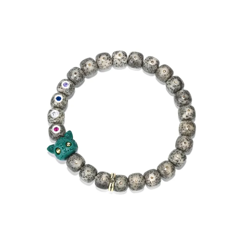Yulan Wenwan Star Moon Bodhi Seeds Bracelets Unisex-0