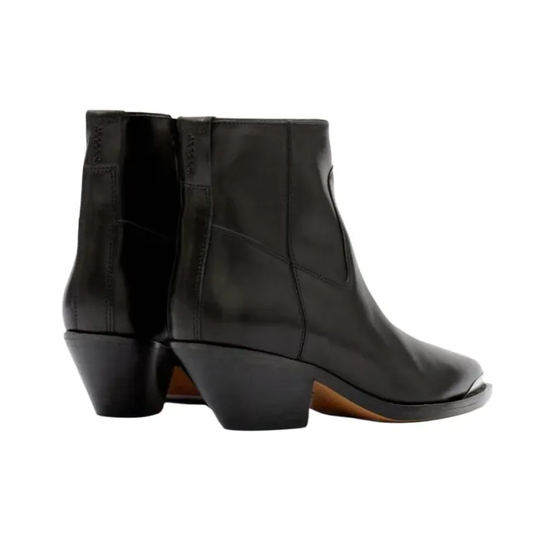ISABEL MARANT Adnae Ankle Boots 5cm Women's Black-3
