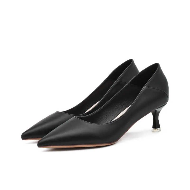 Lan Miao Slim Heel High Heels Women's-0