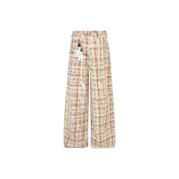 Xmithie Straight Fit Casual Pants Unisex