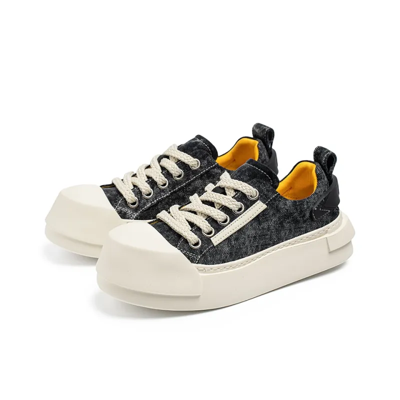OUGLEMEN Low Top Skateboard Shoes Men's-3