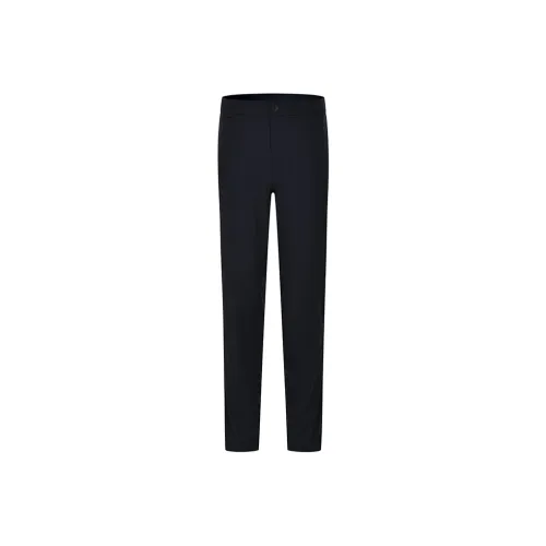 RARE Knitted Sweatpants Men Navy Blue