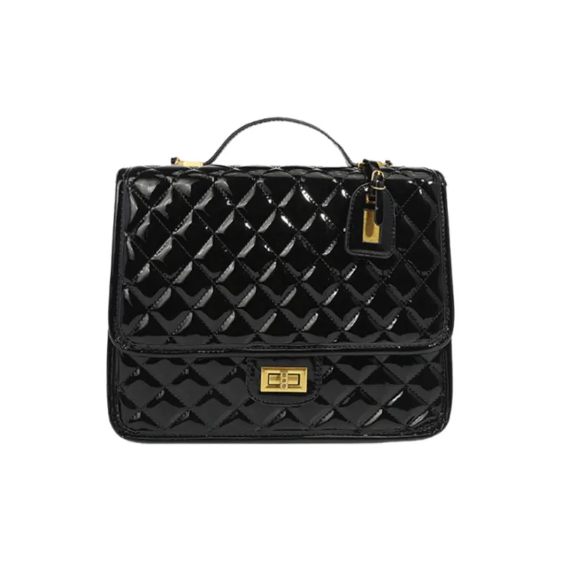 Bywhich PU Backpack Regular Women's Black-7