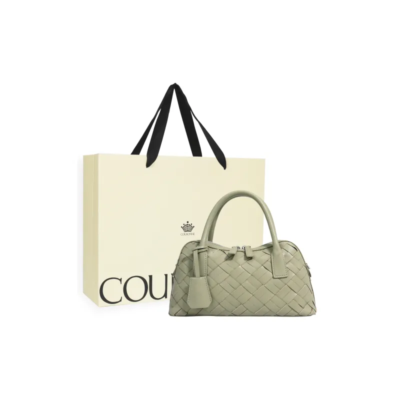 COURONNE Cow Leather Handbag Regular Women's Multicolor-27