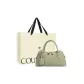 Khaki Green+Shopping Bag