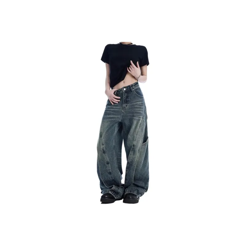 Weles Jeans Unisex Vintage Blue-0