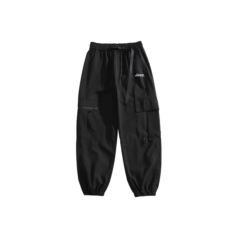 Jeep Casual Pants Unisex Light Army Green-10