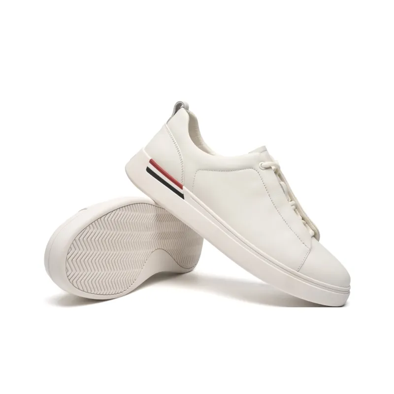 C°BANNER Low Top Skateboard Shoes Men's White-4