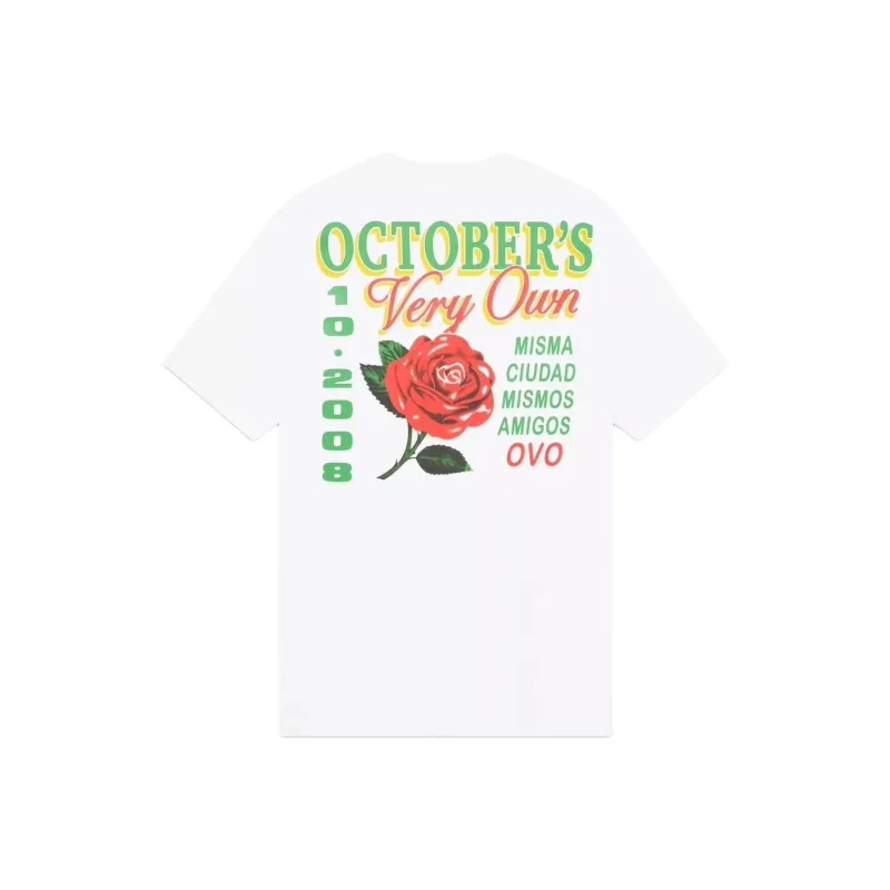 October's Very Own T Shirt Men's White-1