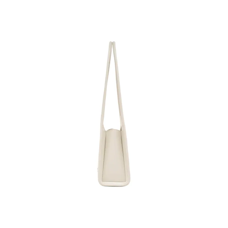 MARC JACOBS Leather Shoulder Bag Women's Cotton White-1