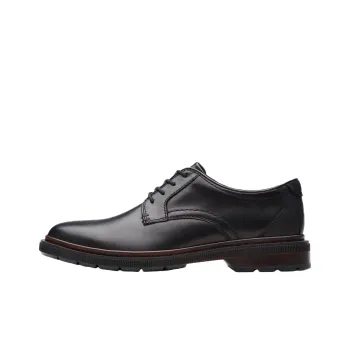 Clarks Burchill Derby Casual Shoes Men's Black