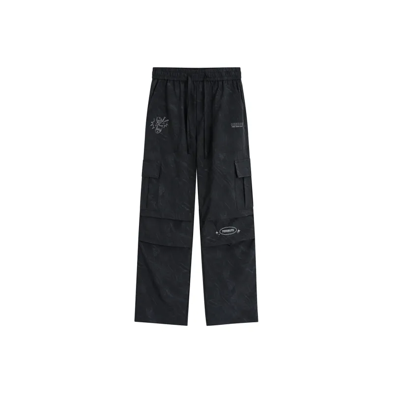 Qnxeey Cargo Pants Unisex-0