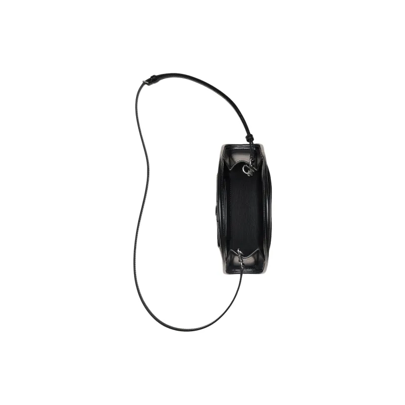 MARC JACOBS Leather Shoulder Bag, Crossbody Bag, Handbag Regular Women's Black-3