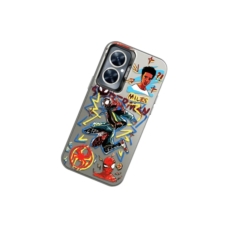 YICAIJIA Matte Material Spider Man Y1 Phone Cases Compatibility With MVMOM 20/30 Trendy And Cool-1