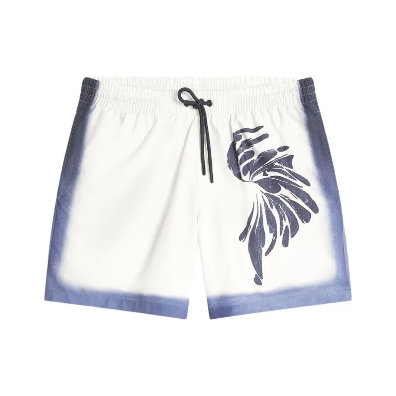 DRIES VAN NOTEN Swimming Shorts Men's Blue White-0