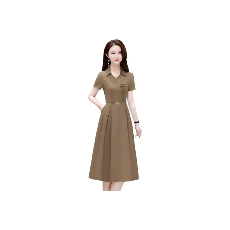 The Temptation Of The Muse Short Sleeved Dress Women's-0