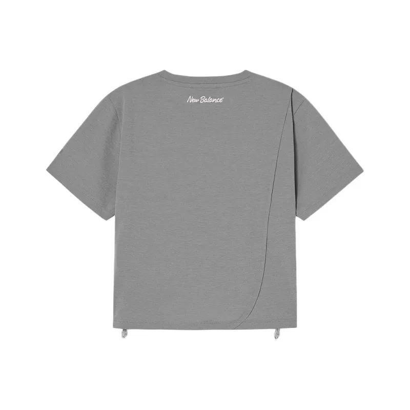 New Balance T Shirt Women's Gray-1